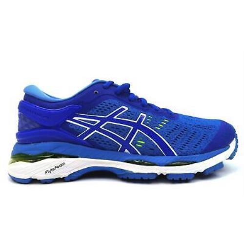 Asics Women`s Gel-kayano 24 Running Shoes Blue Purple Regatta Blue White Size 5