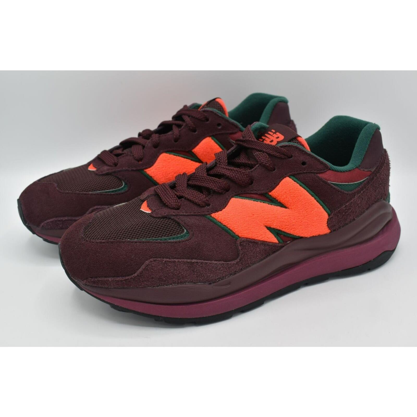 Balance 5740 Mens Size 10.5 Suede Henna Neo Flame Running Shoes Sneakers