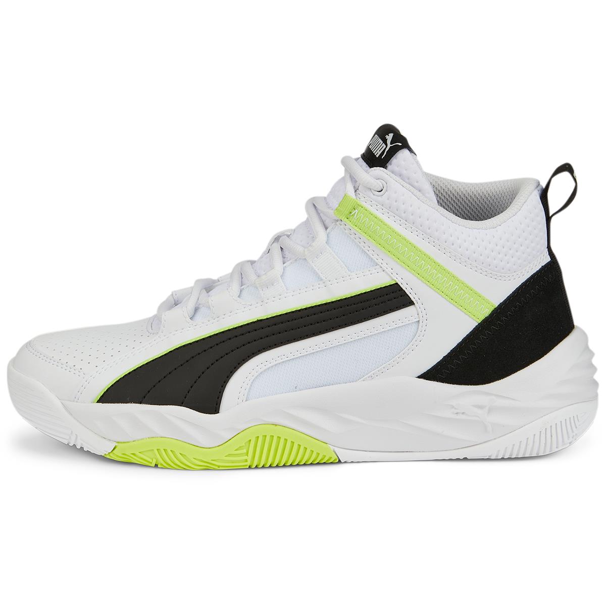 Puma Men`s Rebound Future Evo C Basketball Shoes PUMA WHITE
