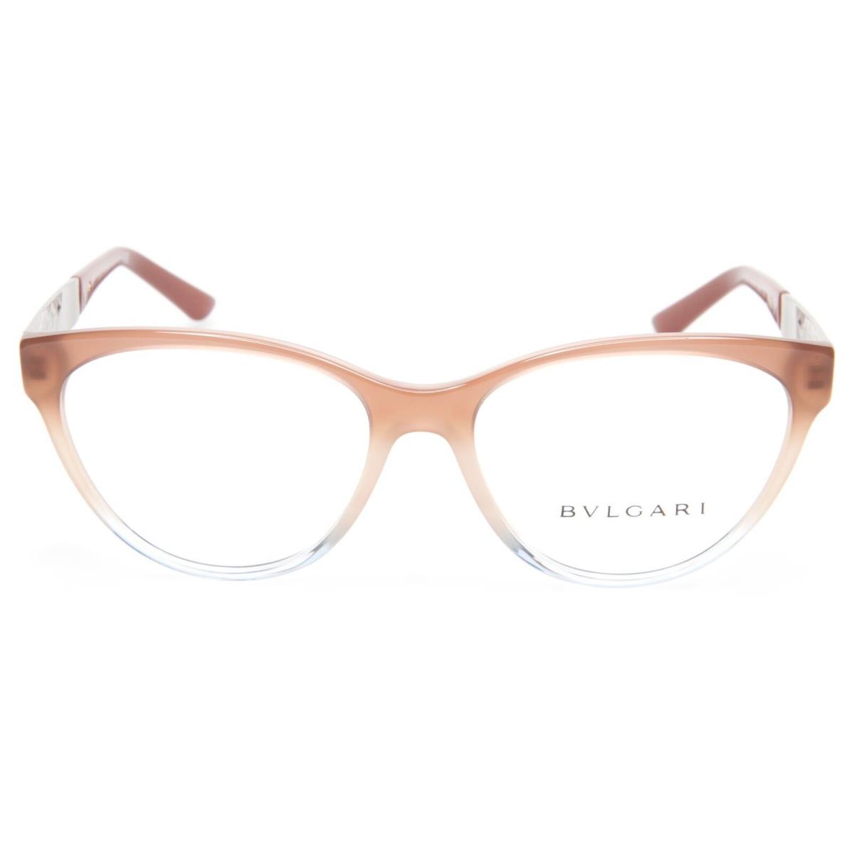 Bvlgari 4154-B 5438 Brown Gradient Beige /azure Eyeglasses 54-16-140mm Italy