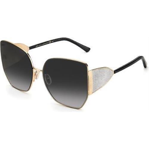 Jimmy Choo Jch River Sunglasses 02M2 Black Gold