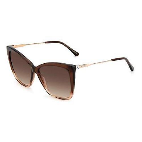 Jimmy Choo Jch Seba Sunglasses 00MY Brown Gradient