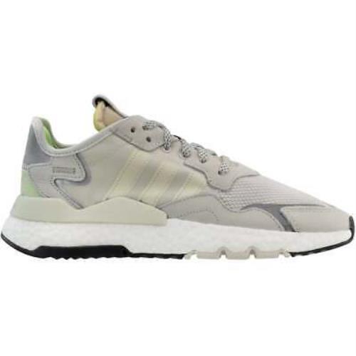 Adidas EE5917 Nite Jogger Lace Up Womens Sneakers Shoes Casual - Grey - Size