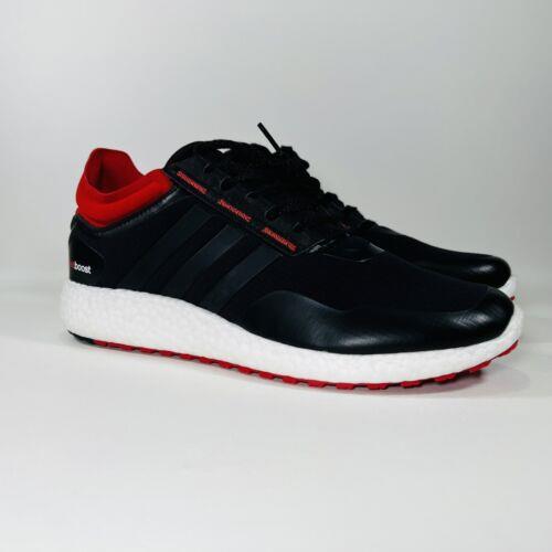 Adidas shoes Rocket Boost - Core Black / Vivid Red / Cloud White 9