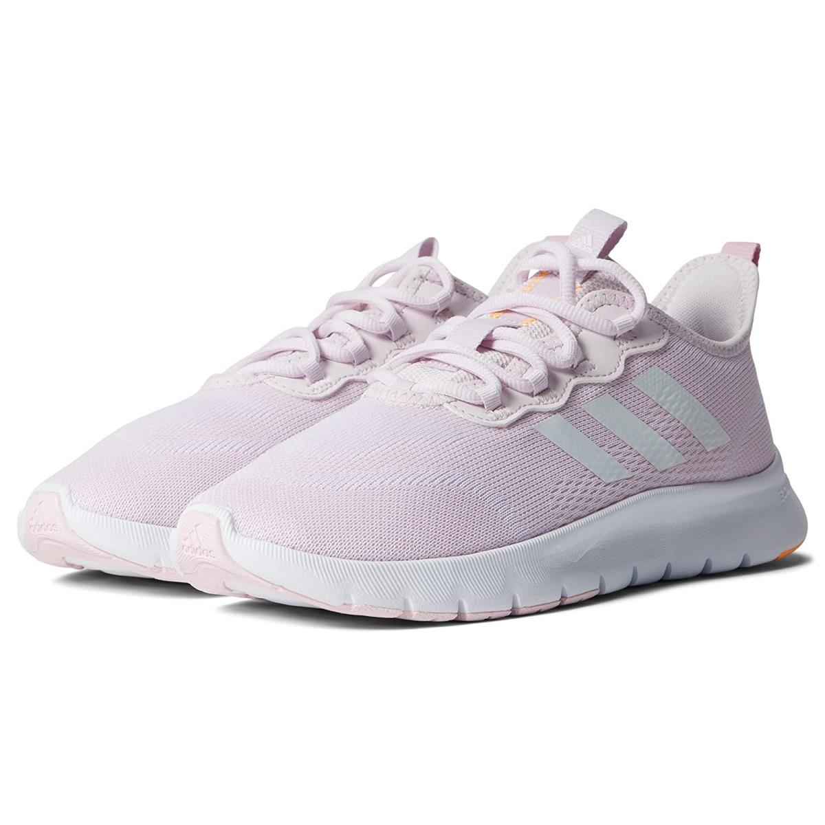 Woman`s Sneakers Athletic Shoes Adidas Running Nario Move Almost Pink/White/Clear Pink