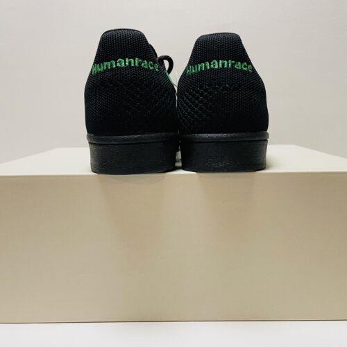 Adidas shoes Superstar - Core Black / Core Black / Vivid Green 2