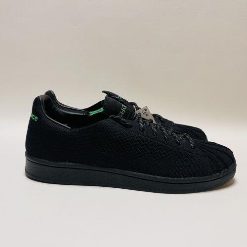 Adidas shoes Superstar - Core Black / Core Black / Vivid Green 5