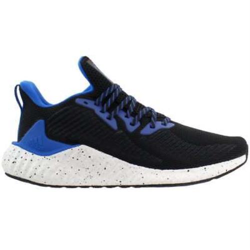 Adidas FW8009 Alphaboost Mens Running Sneakers Shoes - Black