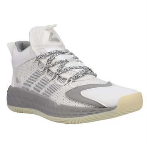 Adidas shoes Pro Boost Mid - Grey,White 0