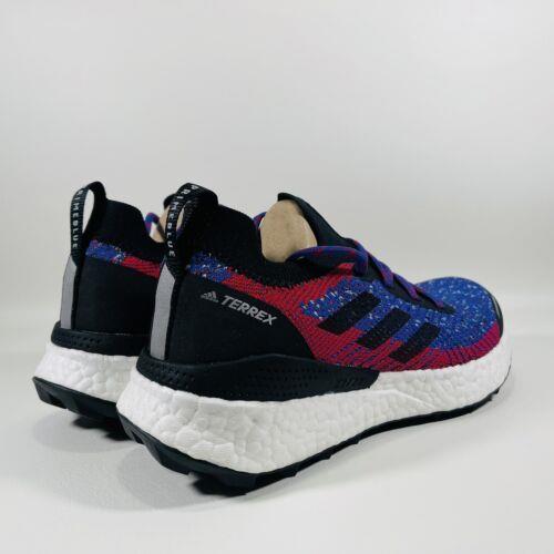 Adidas shoes TERREX Two - Scarlet / Core Black / Hazy Sky / Cloud White 5