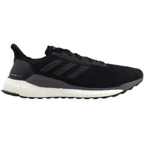 Adidas F34086 Solar Boost 19 Womens Running Sneakers Shoes - Black - Size