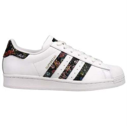 Adidas FW3692 Superstar Womens Sneakers Shoes Casual - Black White