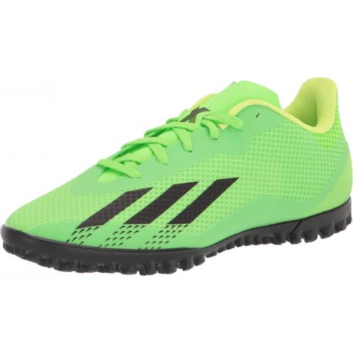 Adidas Unisex-adult X Speedportal.4 Turf Soccer Shoe Solar Green/Solar Red/Solar Yellow