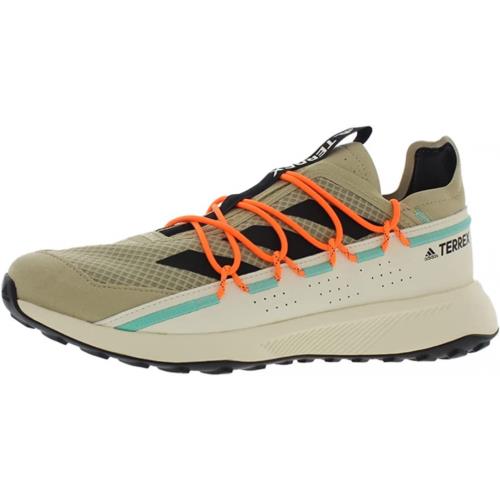 Adidas Men`s Terrex Voyager 21 Travel Hiking Shoe Savannah/Black/Screaming Orange