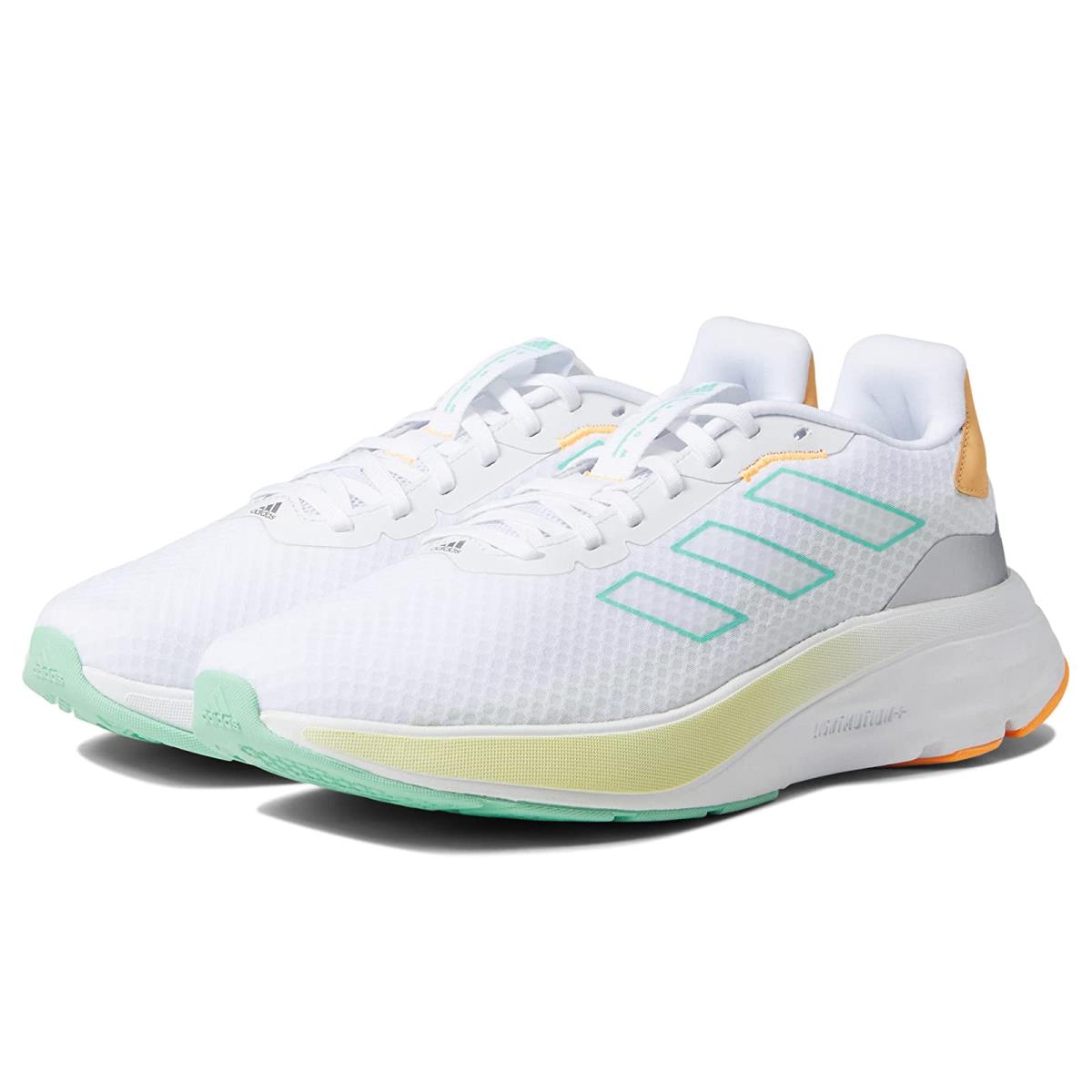 Woman`s Sneakers Athletic Shoes Adidas Running Speedmotion White/Pulse Mint/Matte Silver