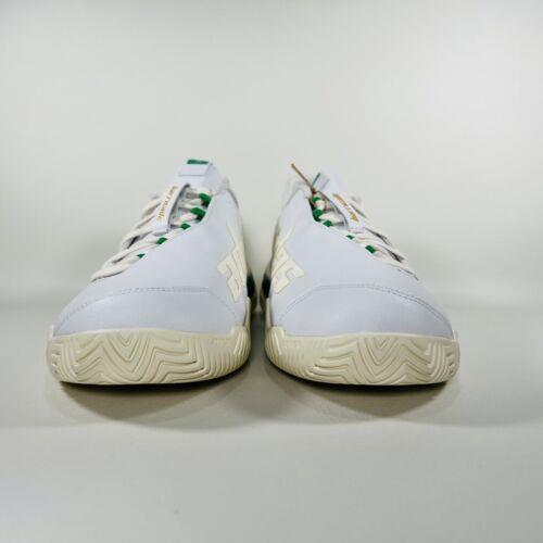 Adidas shoes Barricade Stan - Cloud White / Cloud White / Off White / Green 2