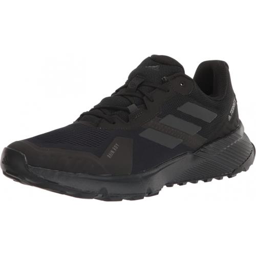 Adidas Men`s Terrex Soulstride Rain.rdy Trail Running Shoes Black/Carbon/Grey