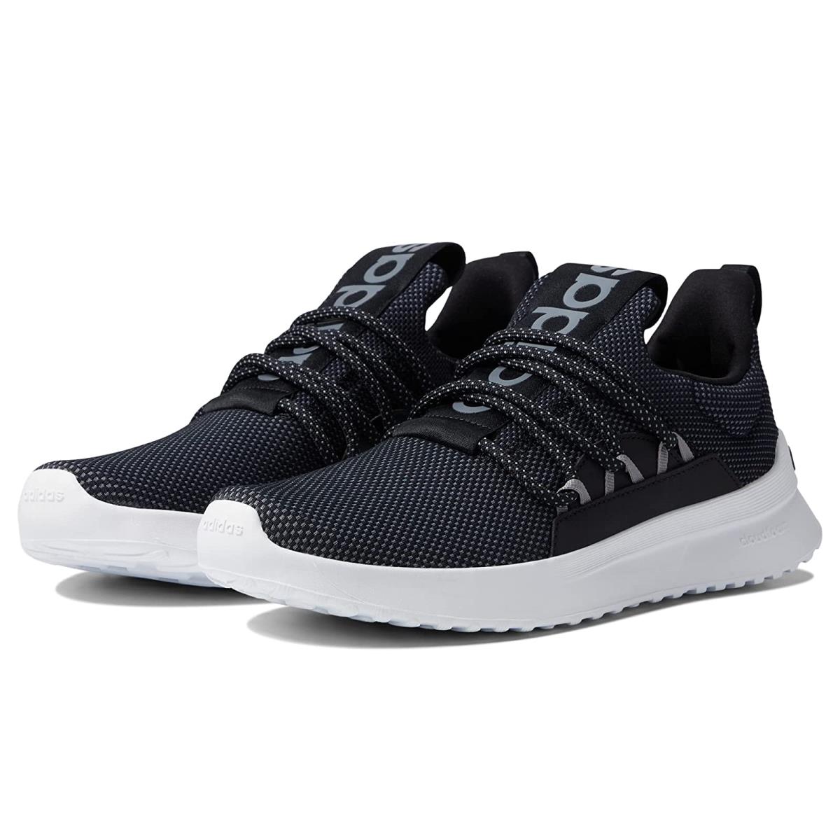 Man`s Sneakers Athletic Shoes Adidas Running Lite Racer Adapt 5.0 Black/Grey/Grey