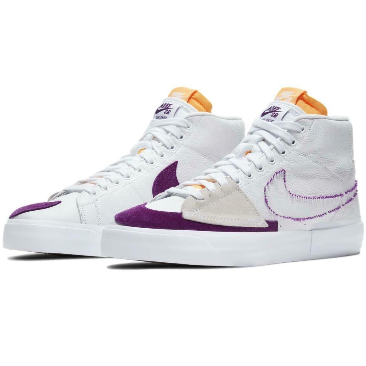 Nike SB Zoom Blazer Mid Edge L `white Viotech` Shoes DA2189-100