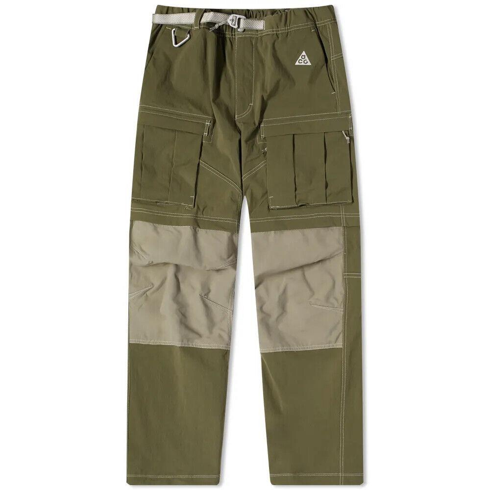 Nike Acg Smith Summit Cargo Pants Shorts Medium Olive SZ Medium Men`s CV0655-222