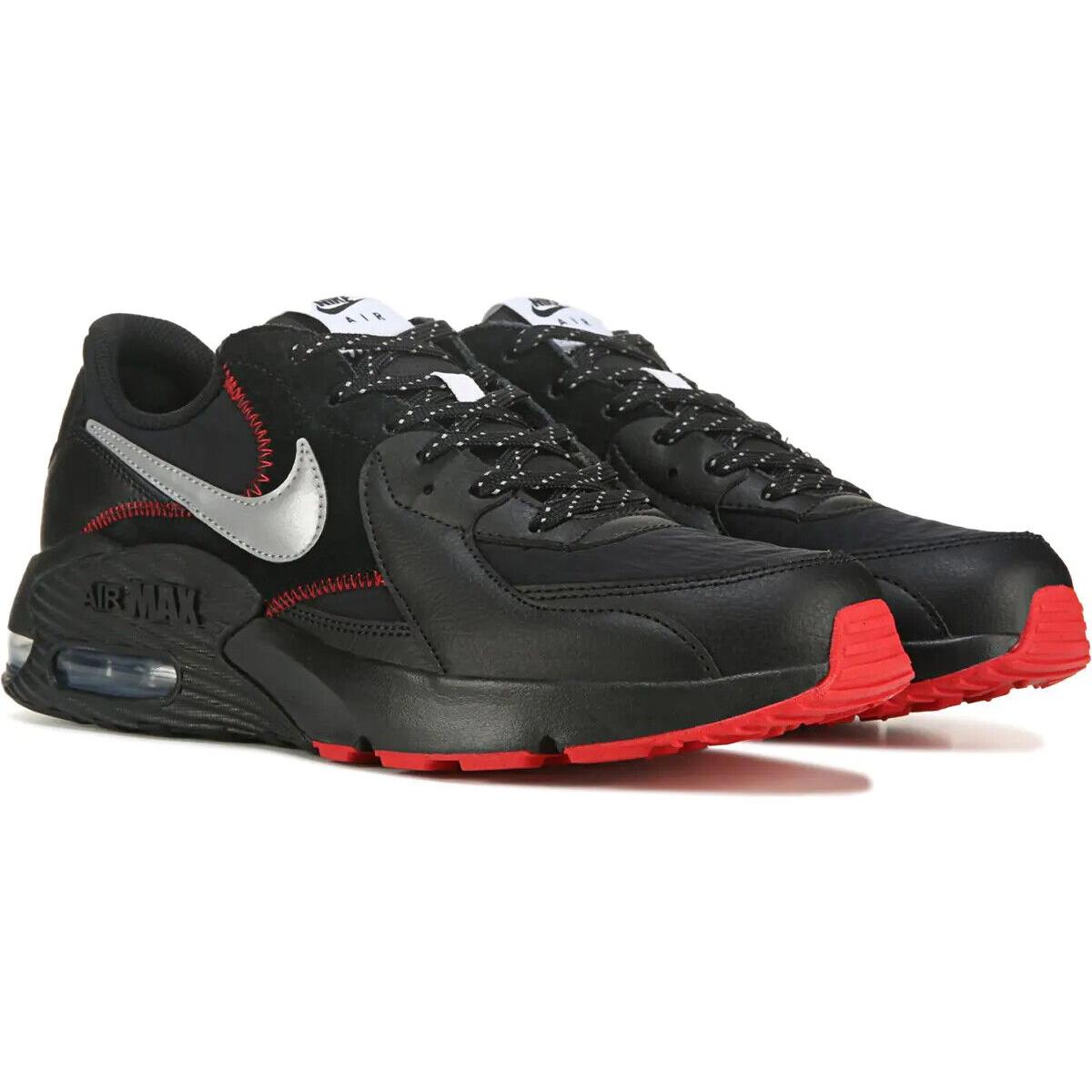 Nike Air Max Excee Shoes Black Red DM0832-001 Men`s Multi Sizes