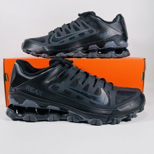 Nike Reax 8 TR Mesh Men`s Shoes Athletic Sneakers Black Anthracite 621716008