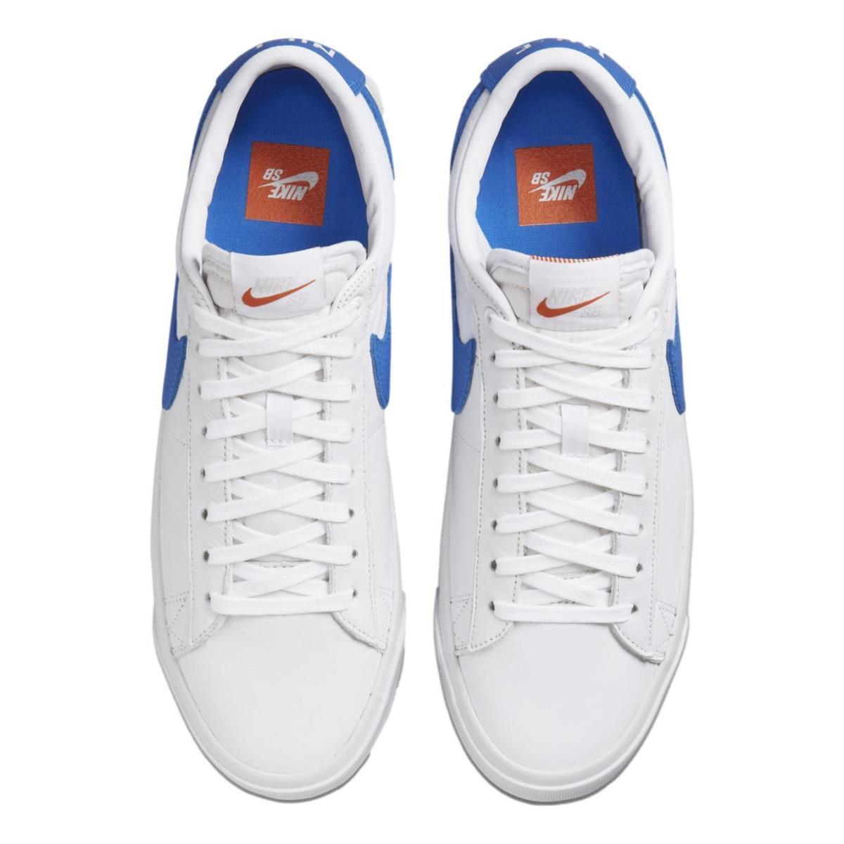 Nike shoes  - White/Varsity Royal 3