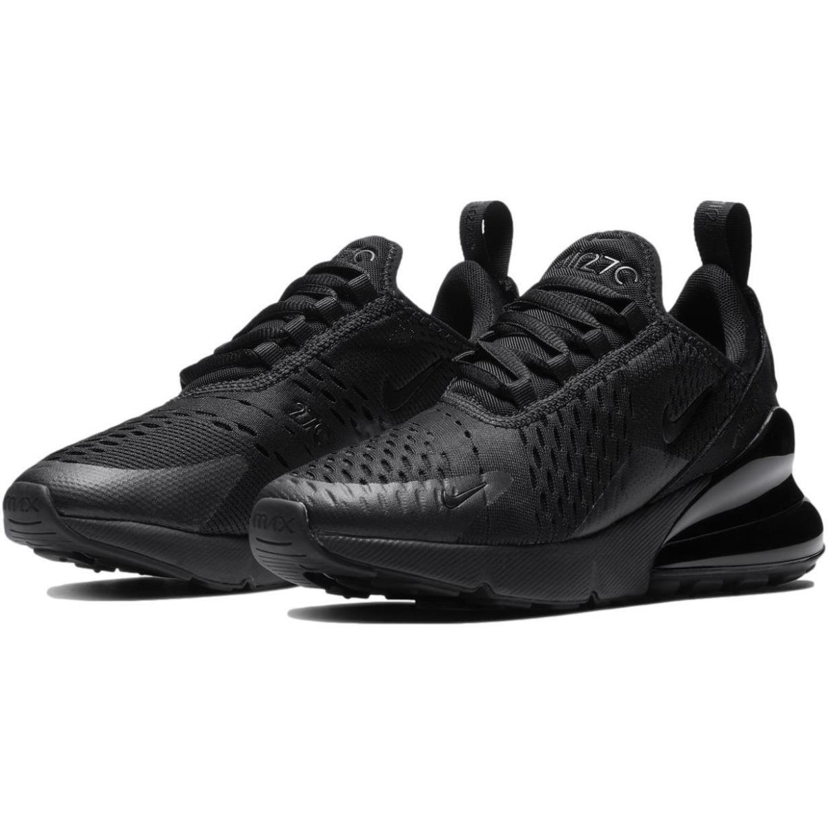 Nike Air Max 270 BS `triple Black` Youth Shoes BQ5776-001