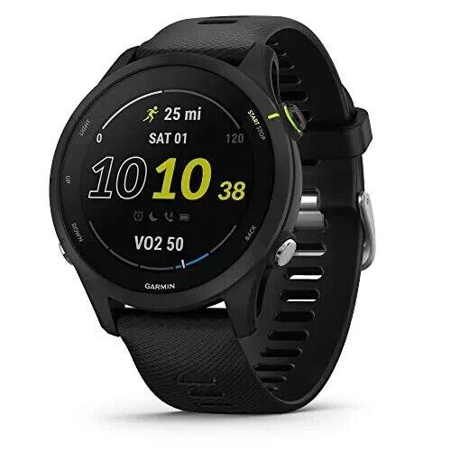 Garmin Forerunner 255 Black Gps Running Watch + Music Capabilities 010-02641-20