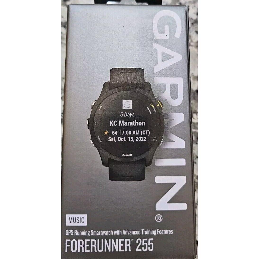 Garmin Forerunner 255 Music Gps Watch Black 010-02641-20