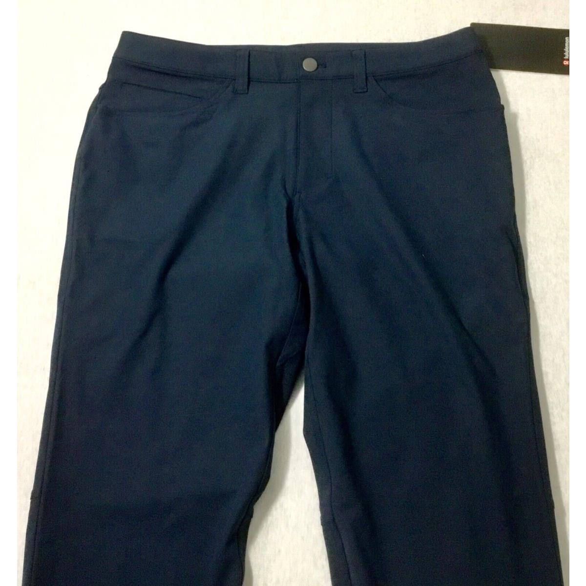 Lululemon Men s Abc Pant Classic 34 Length Trnv True Navy LM5426S Size 32