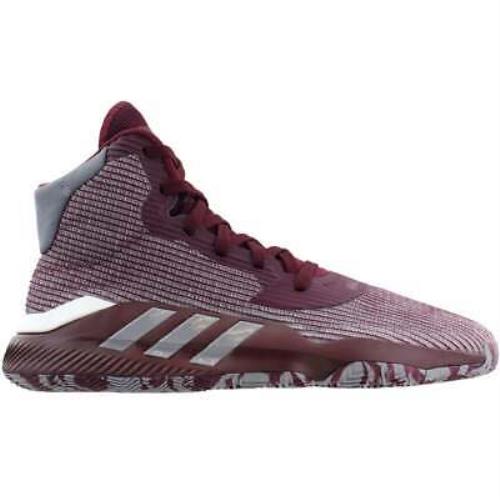 Adidas EH1588 Sm Pro Bounce 2019 Team Mens Basketball Sneakers Shoes Casual