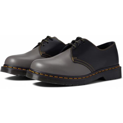 Dr. Martens 1461 Smooth Leather Shoes Charcoal/black/charcoal UK