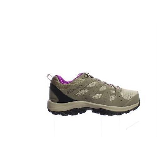 Columbia Womens Redmond Tan Hiking Shoes Size 7 Wide 5381478