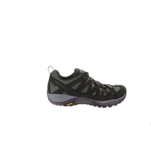 Merrell Womens Siren Sport 3 Black/blackberry Hiking Shoes Size 8 2324883