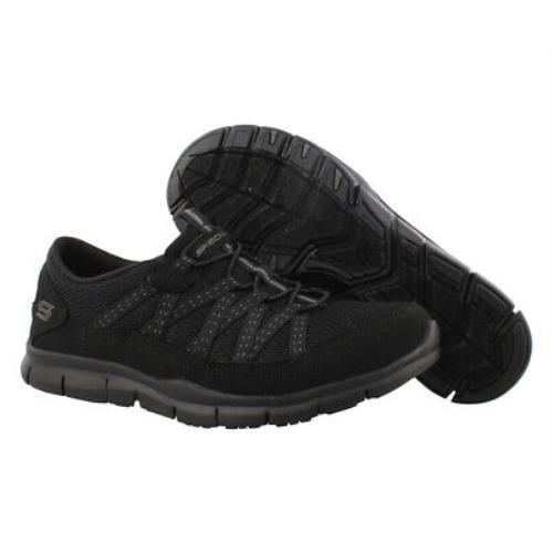 Skechers Gratisstrolling Wide Wide Womens Shoes Size 6.5 Color: Black