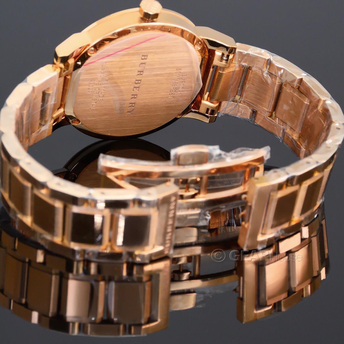 Burberry watch City - Brown Dial, Rose Gold Band, Rose Gold Bezel 0