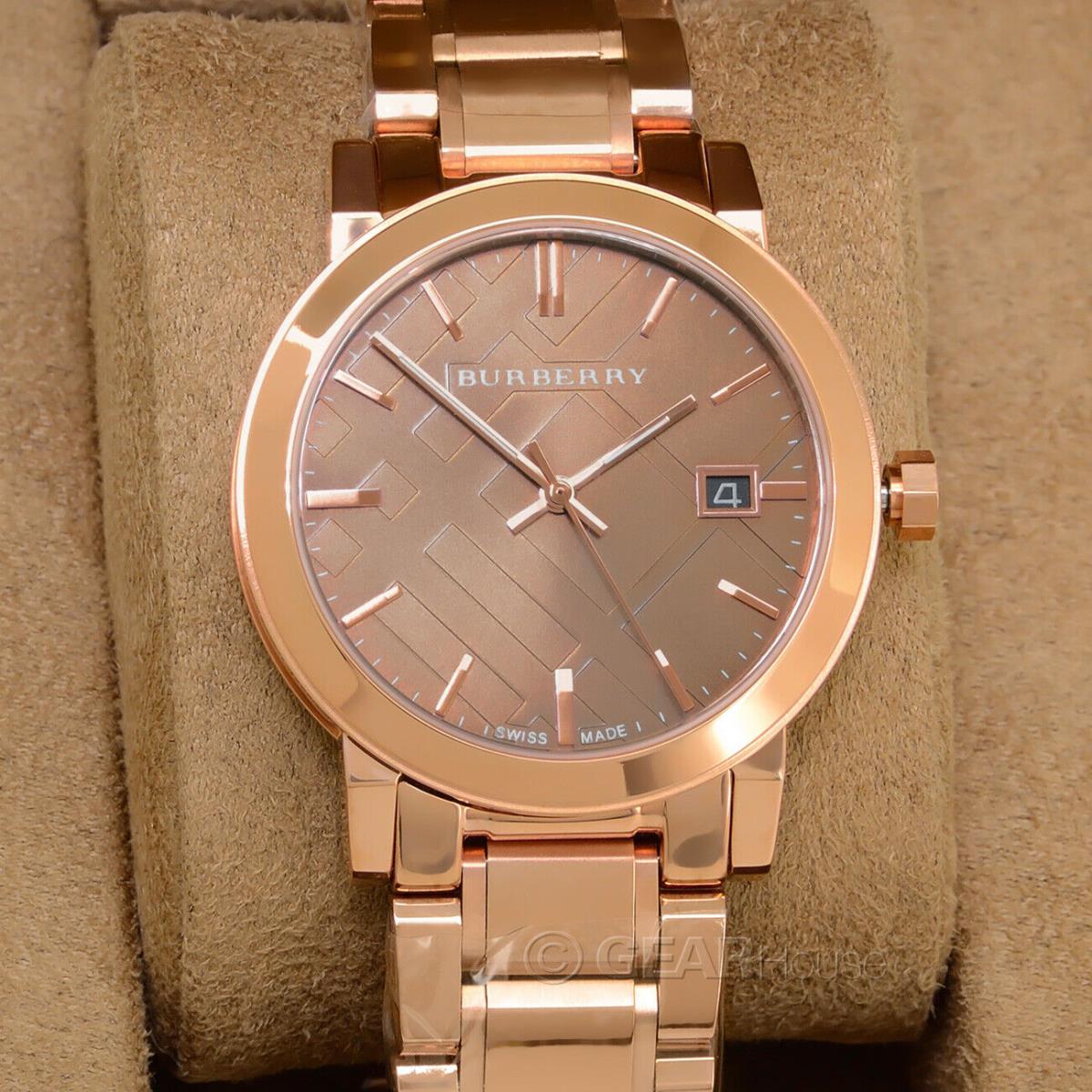 Burberry watch City - Brown Dial, Rose Gold Band, Rose Gold Bezel 7