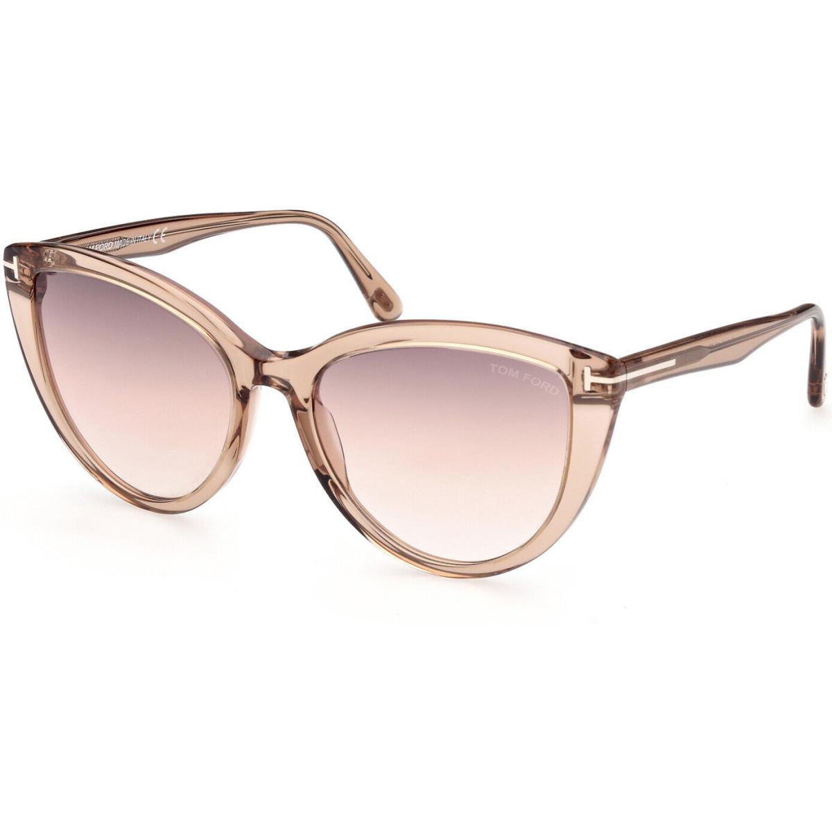 Tom Ford FT0915 45G ISABELLA-02 Shiny Rose Champagne / Gradient Brown 56MM