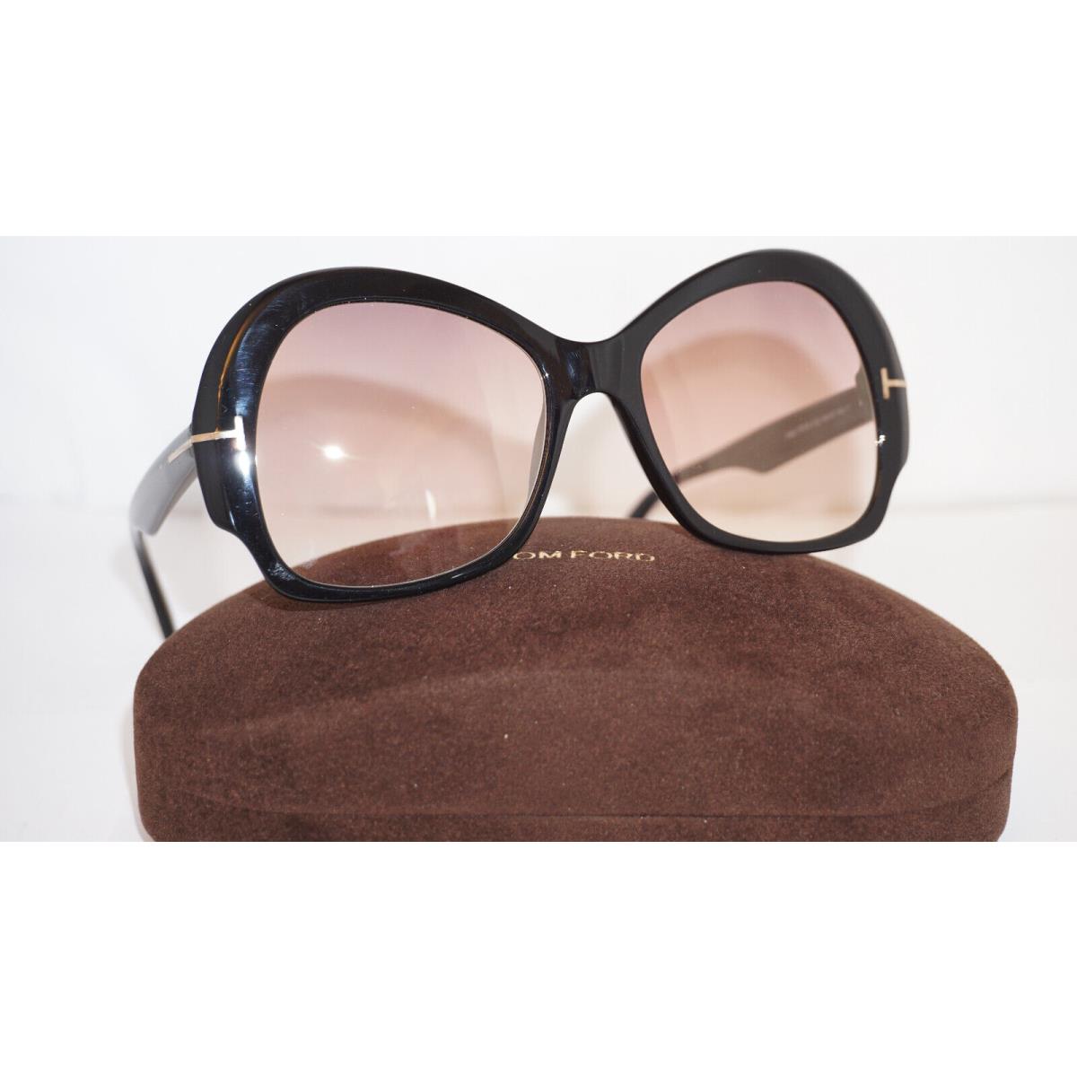 Tom Ford RX Eyeglasses Zelda Black Pink TF874 01G 56 18 140