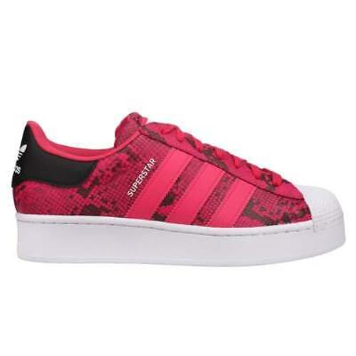 Adidas FW3696 Superstar Bold Snake Platform Womens Sneakers Shoes Casual