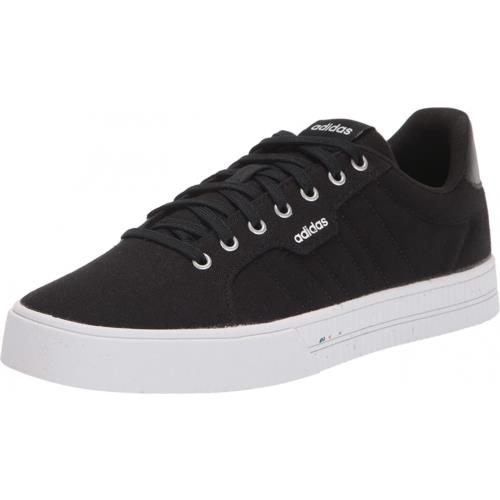 Adidas Men`s Daily 3.0 Skate Shoe Core Black/core Black/white Eco 7