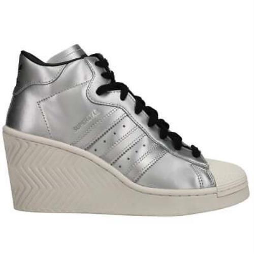 Adidas FW3202 Superstar Ellure Womens Sneakers Shoes Casual - Silver - Size