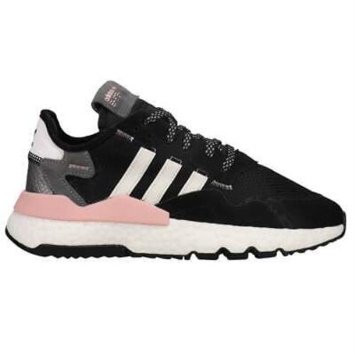 Adidas FV3880 Nite Jogger Womens Sneakers Shoes Casual - Black - Size 7 B