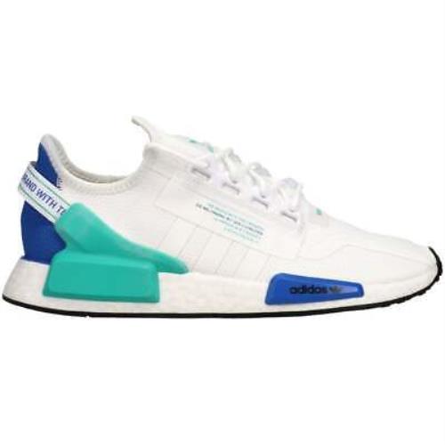 Adidas FY5921 Nmd_R1 V2 Mens Sneakers Shoes Casual - Blue White - Size 6 M