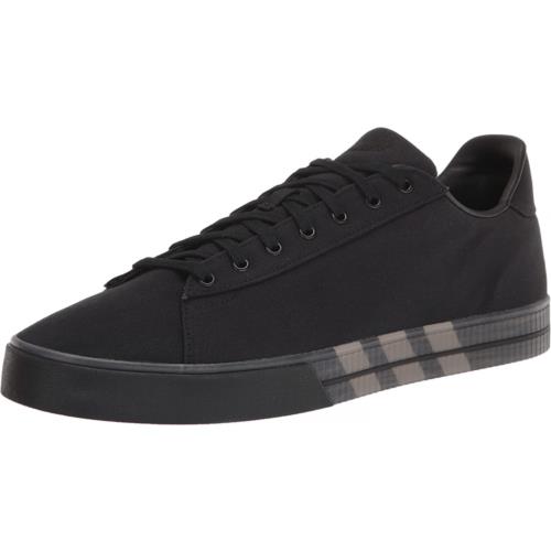 Adidas Men`s Daily 3.0 Skate Shoe Core Black/core Black/white 11.5
