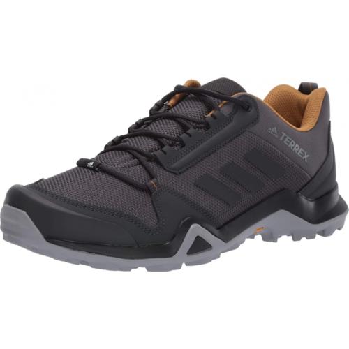 Adidas Mens Terrex Ax3 Hiking Shoe Grey/black/mesa 9.5 US
