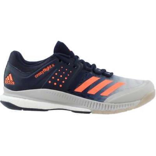 Adidas BB6120 Crazyflight X Mens Volleyball Sneakers Shoes Casual - Blue
