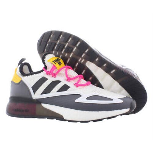 Adidas Originals Zx 2K Boost Mens Shoes Size 9 Color: White/pink/multi