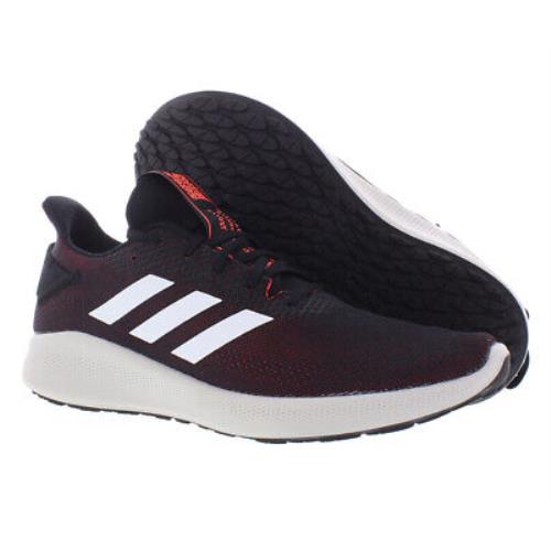 Adidas Sensebounce +street Mens Shoes Size 7.5 Color: Black/white/signal Coral